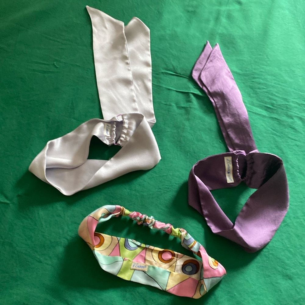 Bundle of 3 L. Erickson Silk Headbands